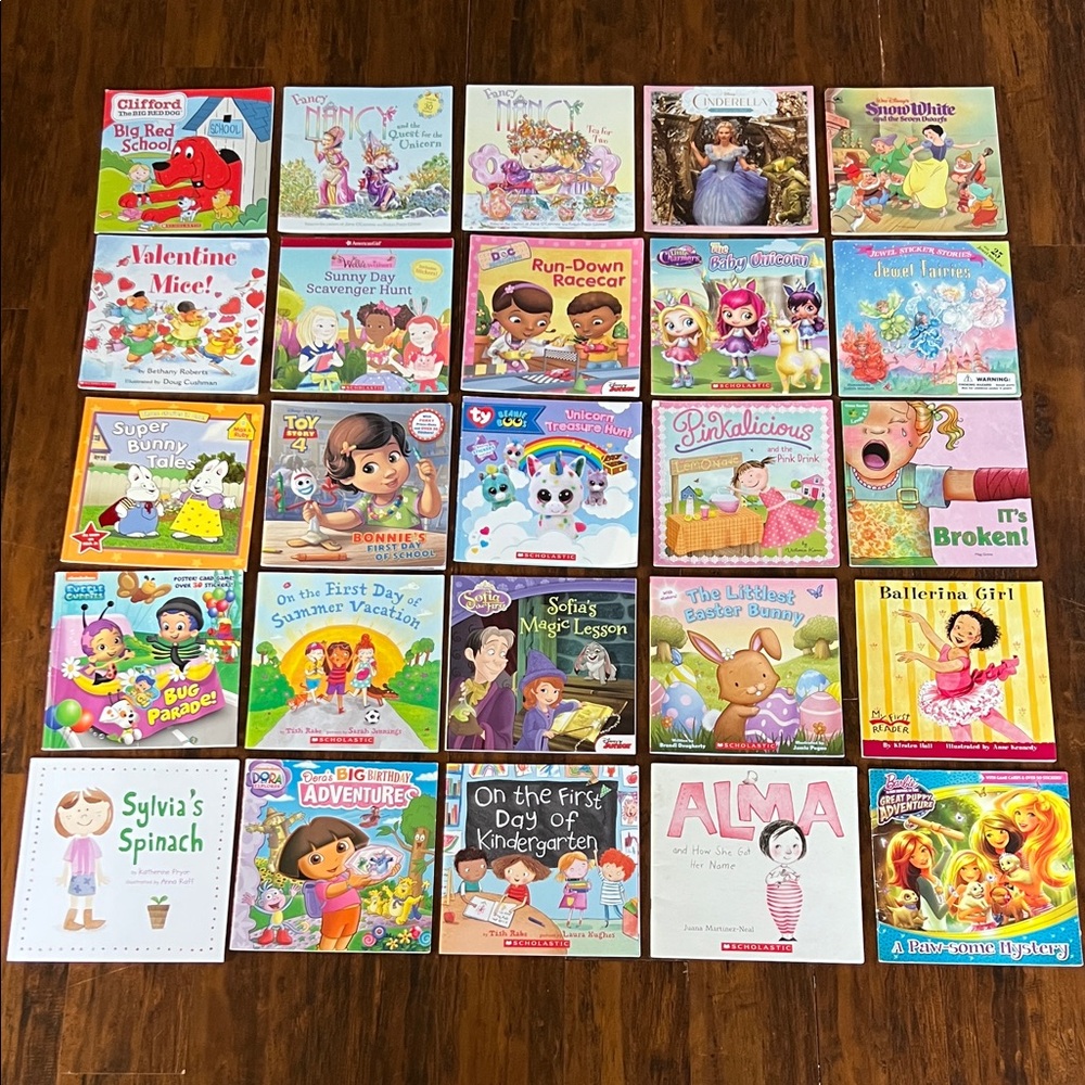 25 Kids Popular Titles Paperback Book Bundle - 5 Pounds of Reading Adventures!